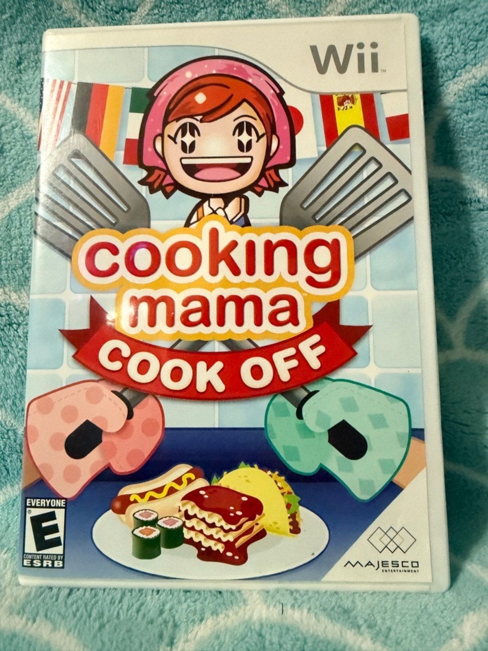 Cooking Mama Cook Off Nintendo Wii Game Complete w/ Manual Family Cooking Game